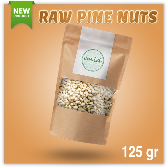 

Raw Pine Nuts (Kacang Pinus Mentah) 125gr