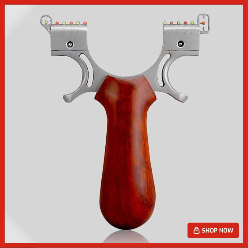 Piaoyu Ketapel Metal Slingshot Hunting Catapult - 1124