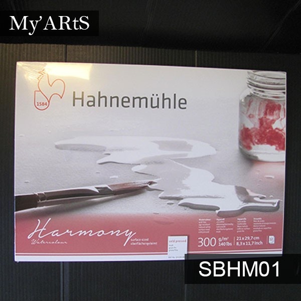 

Hahnemuhle Harmony Watercolor Sketch Book A4 300 gsm 12 Sheets Buku Sketsa Cat Air
