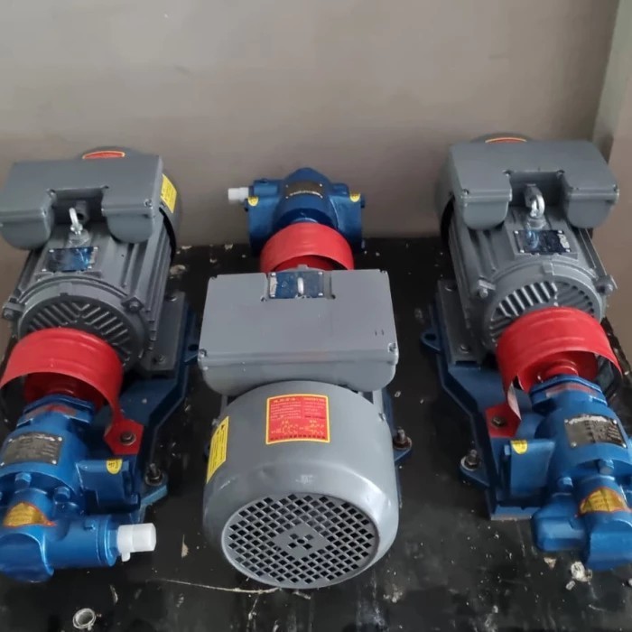 Pompa Oli Gear Pump Type RK 83.3liter/menit Merk Rotor 2.2kw 3phase