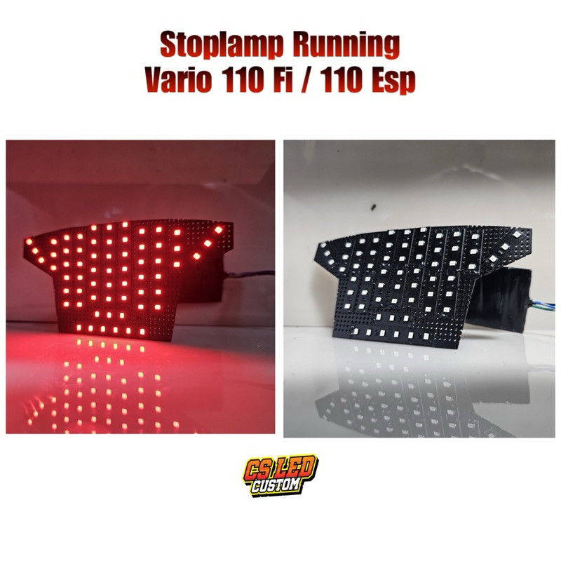 Terlaris stoplamp running vario 110 fi injeksi 11 mode wajib dc led strip