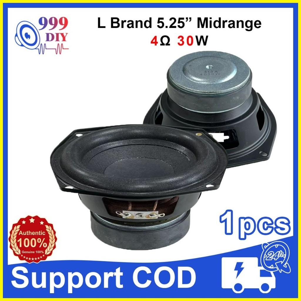 999DIY Subwoofer 5.25 inch 4Ω 30W LG 5.25 inch speaker 5 inch bass speaker