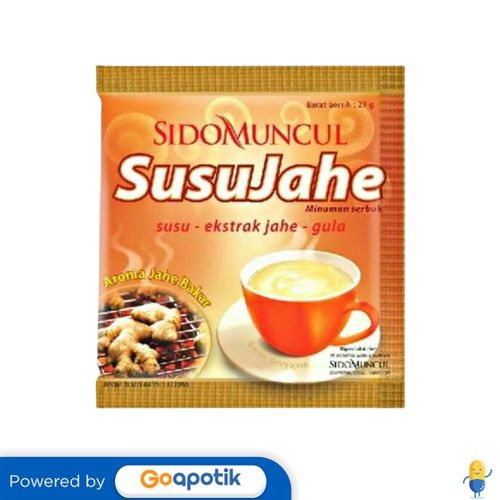 

Sidomuncul Susu Jahe 27 Gram Sachet