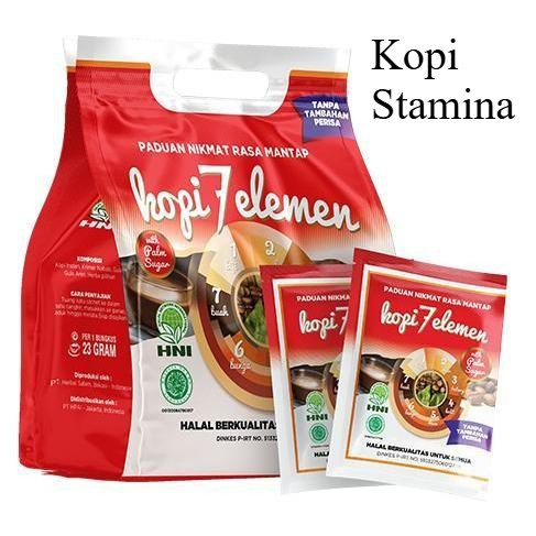 

Kopi Herbal Halal Alami 7 Elemen Untuk Menjaga Stamina Pria dan Wanita Plus Pasak Bumi CPT