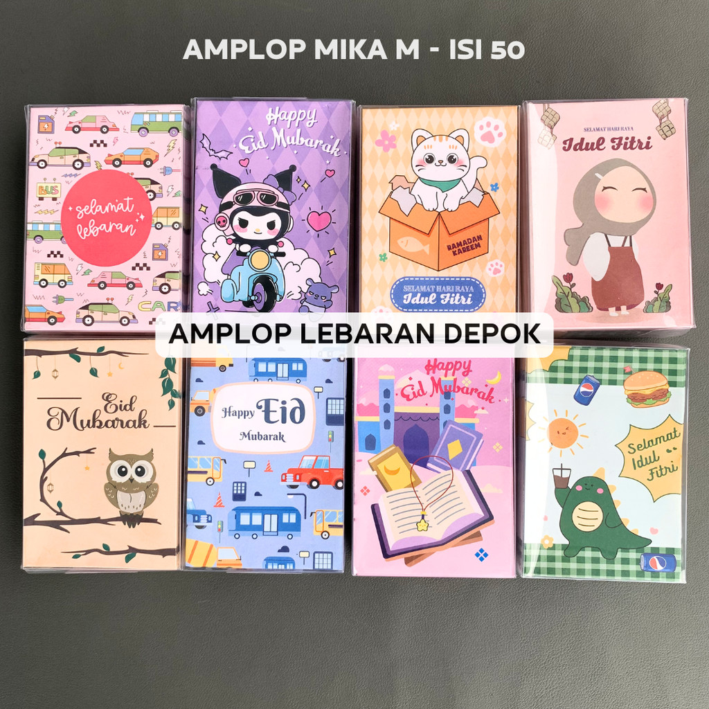

Amplop Lebaran Mika | Amplop Lebaran Mika Kecil isi 50 | Amplop Lebaran isi 50 | Amplop Estettik | Amplop Hari Raya Mika | | Amplop Lebaran Kemasan Mika
