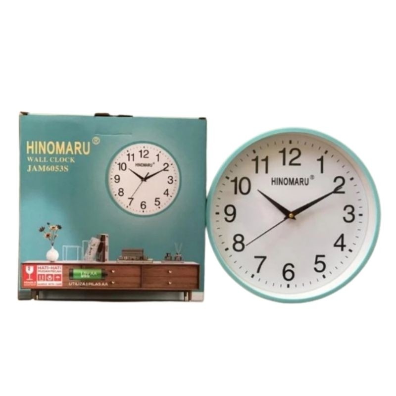 Jam Dinding Hinomaru JAM 6053 10"