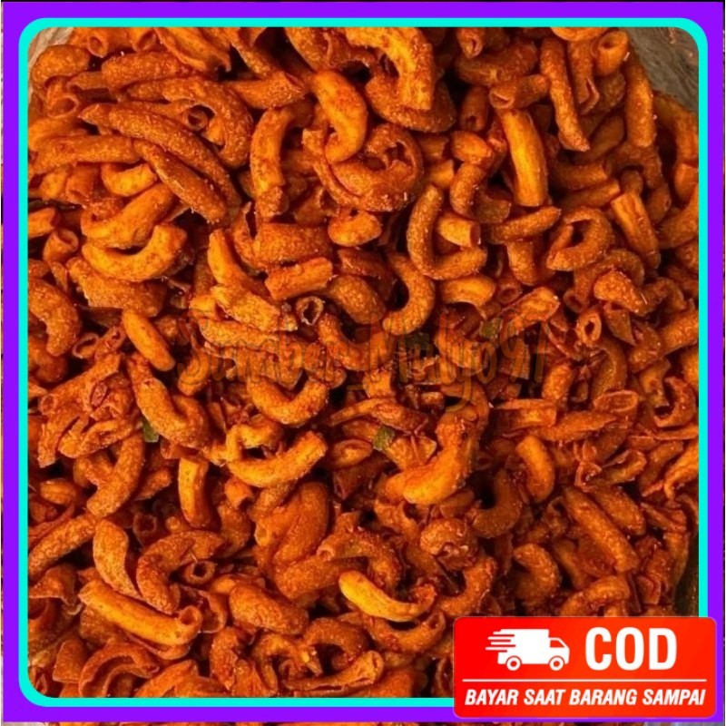 

makaroni pedas pipa 1kilogram pedas daun jeruk