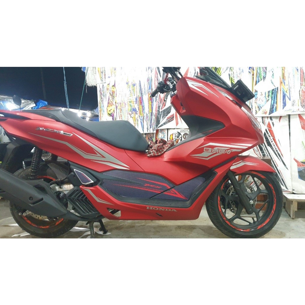 Striping cutting sticker pcx 160 2021-2024