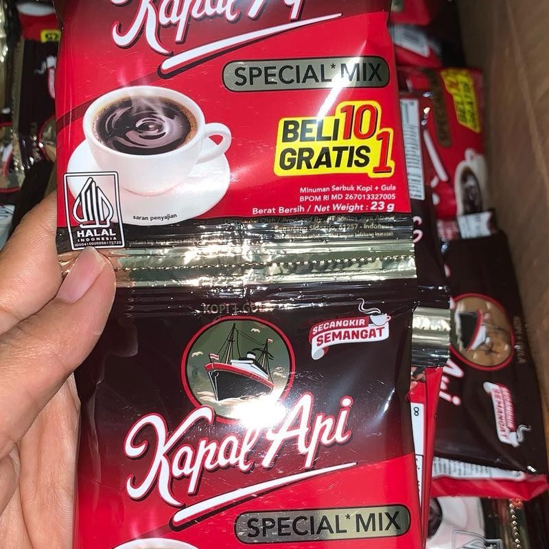 

Kopi KAPAL API SPECIAL MIX 23gr (1 Renceng isi 11pcs) Promo Kopi Kapal Api Murah bisa cod