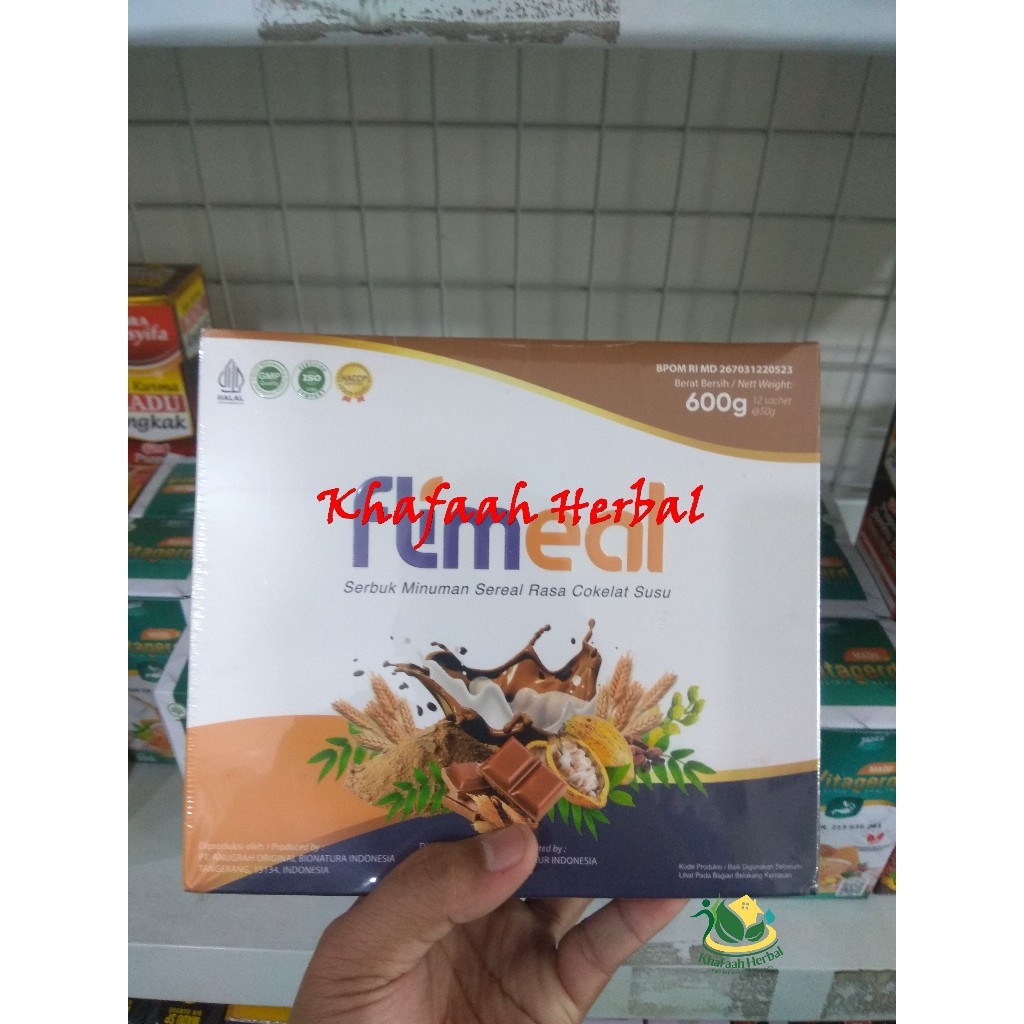 

Flimeal Serbuk Minuman Sereal Rasa Coklat Susu 12 Sachet @50gr/Minuman Kesehatan/Sereal