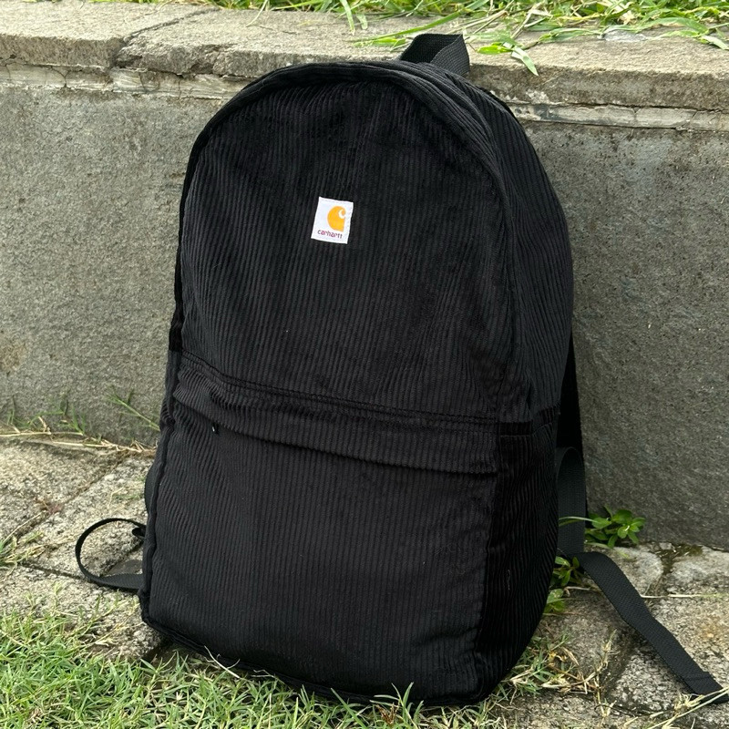 KH56TG Levante - tas ransel corduroy custom reworked carhatt Bagpack corduroy