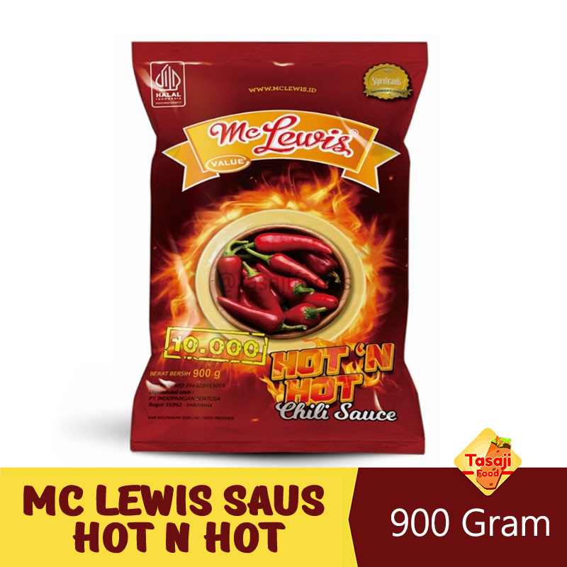 

Mc Lewis Hot N Hot Chilli Sauce 900 Gram