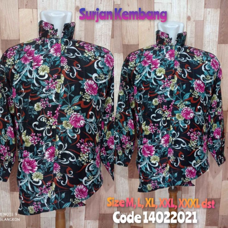 LURIK Surjan Kembang aneka Motif  Alusan Full Furing