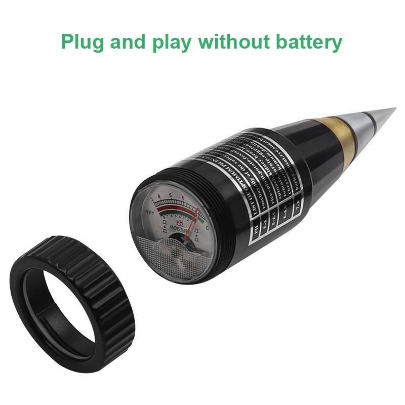 YUH Alat Ukur Tanah 2 in 1 Tipe Pena Pengukur pH Tanah Alat Penganalisis Tanah Alat Ukur pH Tanah