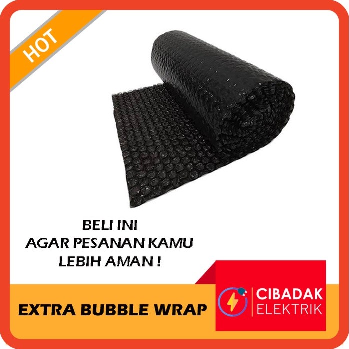 

B. EXTRA BUBBLE WRAP AGAR BARANG KAMU LEBIH AMAN