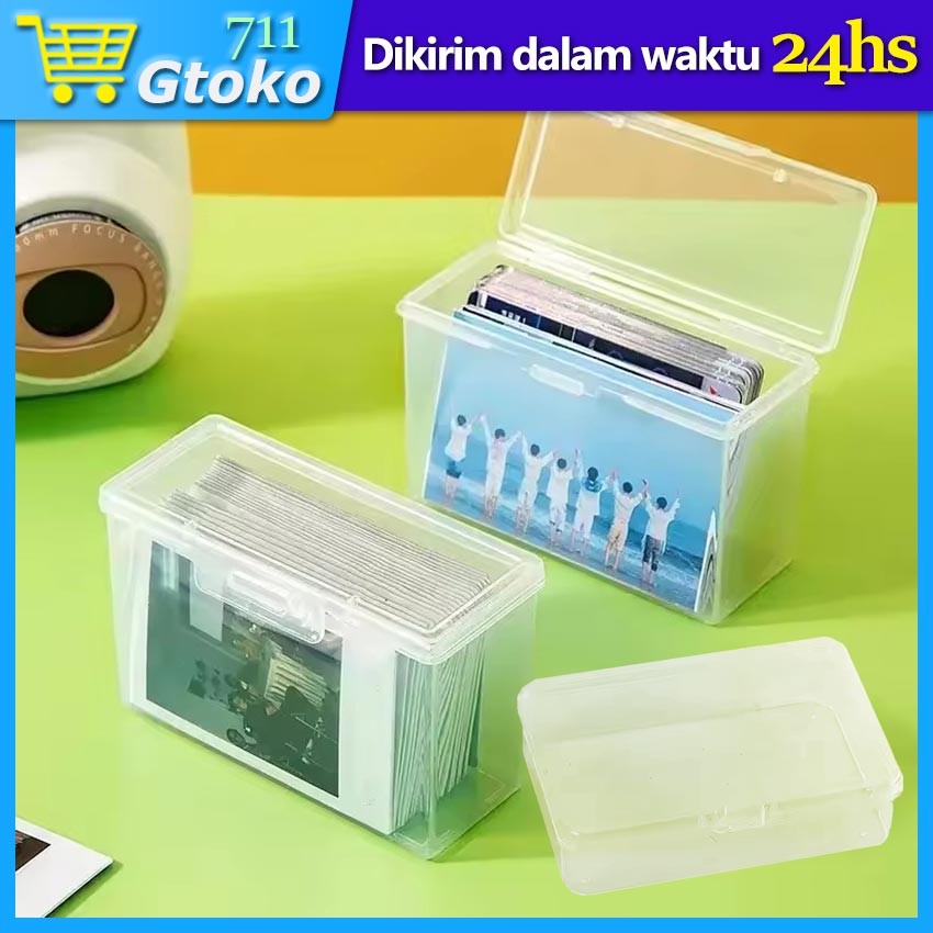 Playing Cards Storage Box Bening Clear Kotak Plastik Untuk Tempat Penyimpanan Kartu Remi (Tidak Term