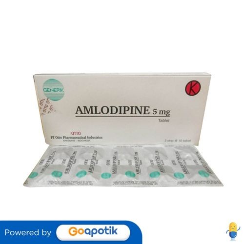 Amlodipine Otto 5 Mg Box 30 Tablet