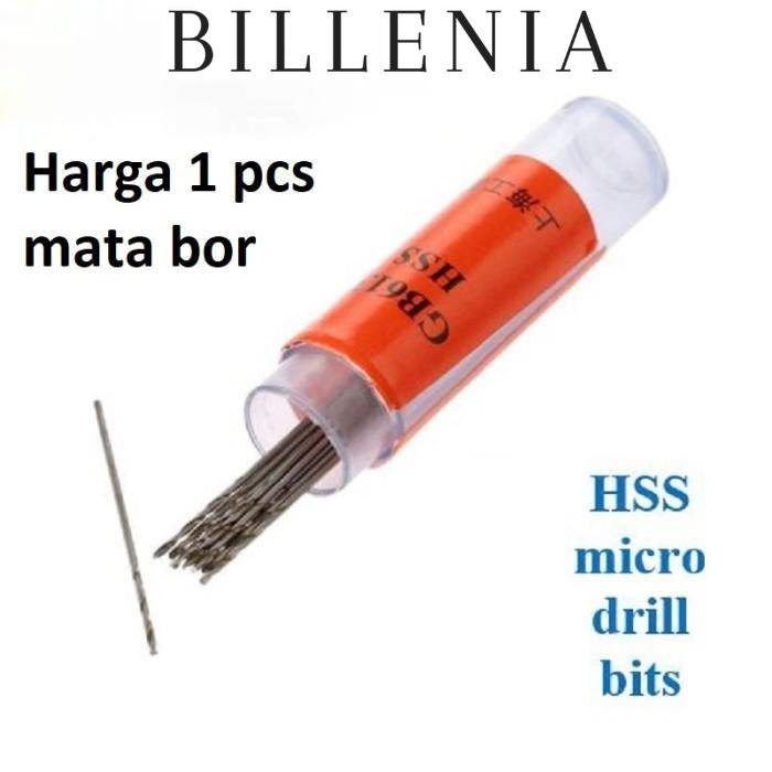 Mata Bor 15mm - 30mm Mini HSS Bor Tangan Mini Drill Twist Bits PCB
