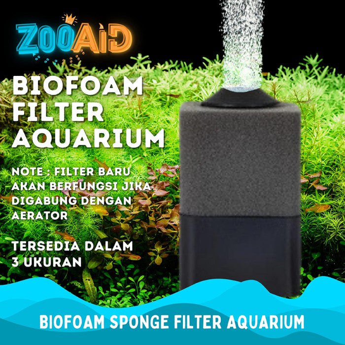 BIOFOAM FILTER AQUARIUM/SPONGE ABS AQUARIUM FILTER - FILTER AQUARIUM
