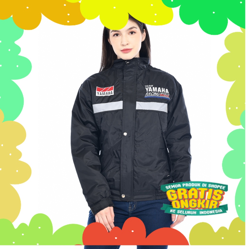 Jaket Motor Pria Team Yamaha Racing Sport Waterproof Vintage Rx King F1zr Sunmori Nascar Racing Nouv