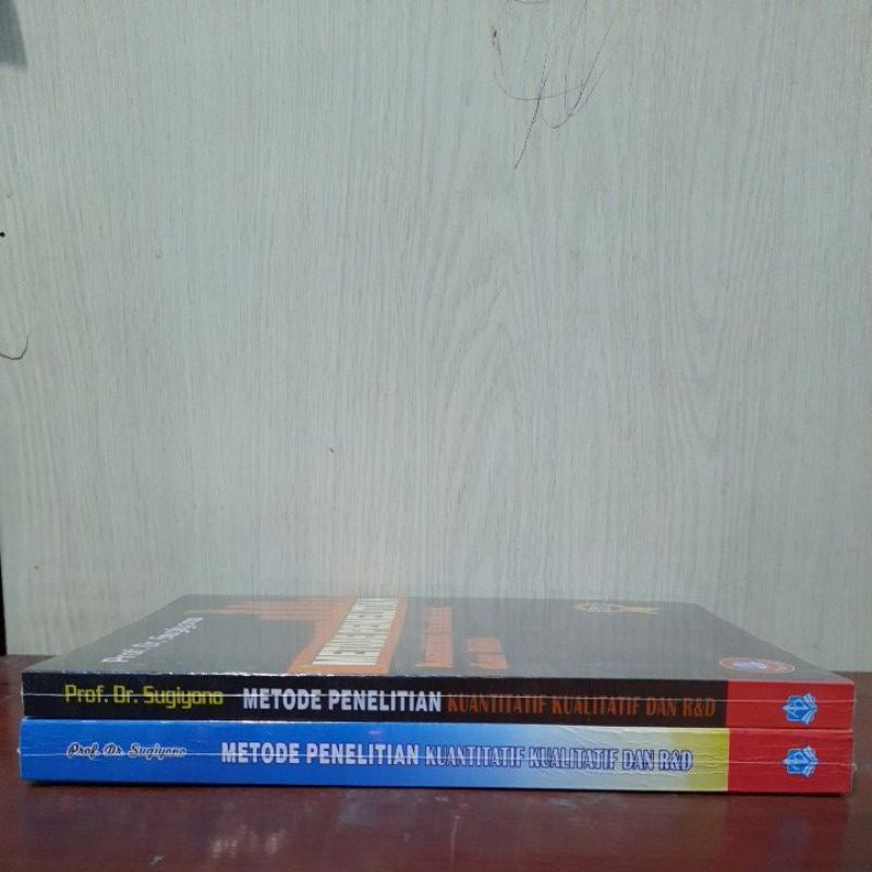 Paket 2 Buku Metode Penelitian Kuantitatif Kualitatif dan R&amp;D Terlaris - Prof.Dr.Sugiyono Terlaris