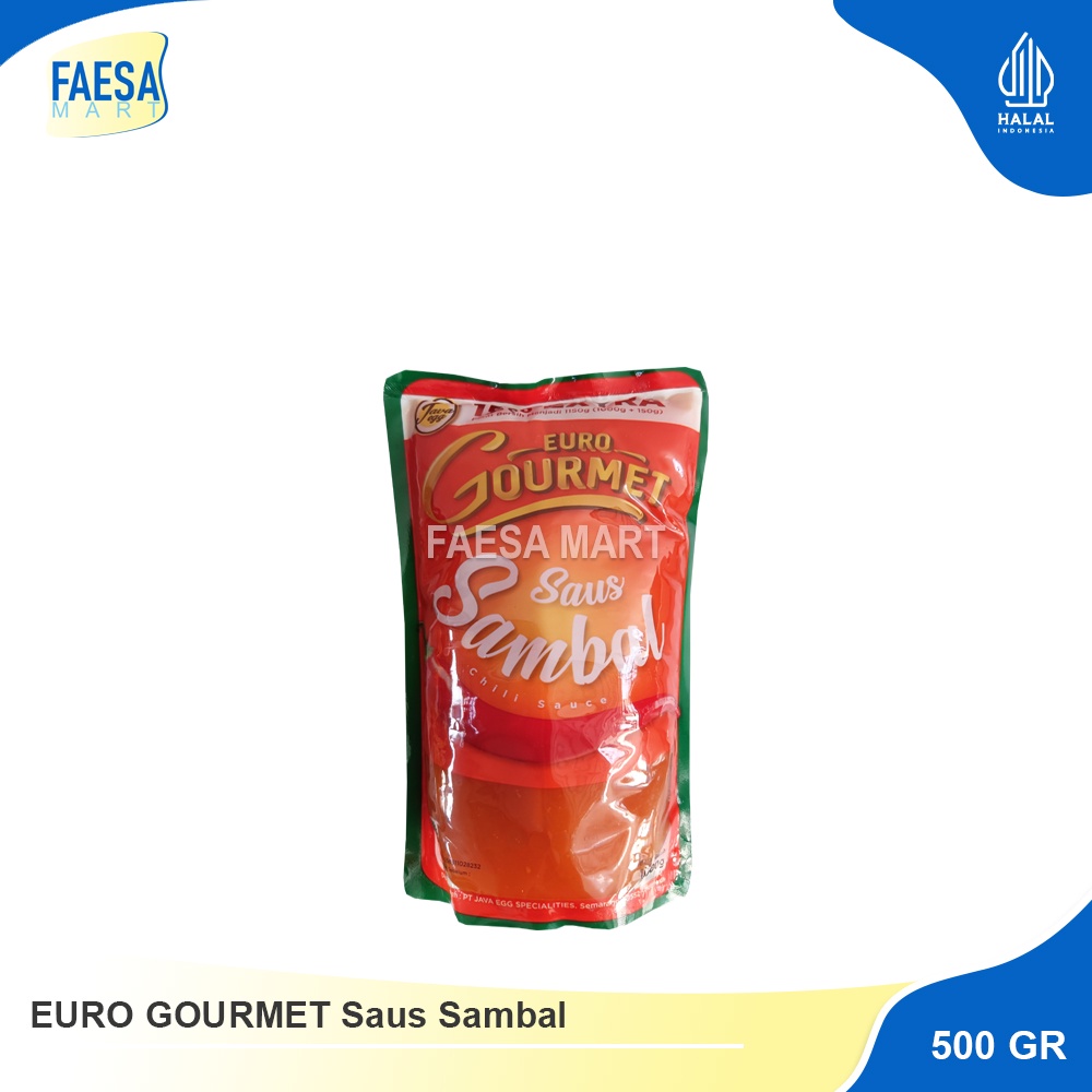 

EURO GOURMET Saus Sambal 500gr