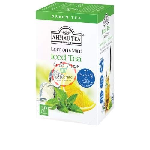 

Ahmad Tea Cold Brew All Varian TERMURAH [1 Box] - Lemon Mint - FasyAnita Mart Denpasar