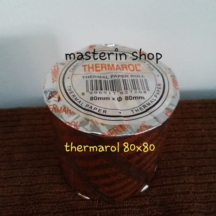 

Kertas struk thermal merk "THERMAROL" ukuran 80X80 SS27