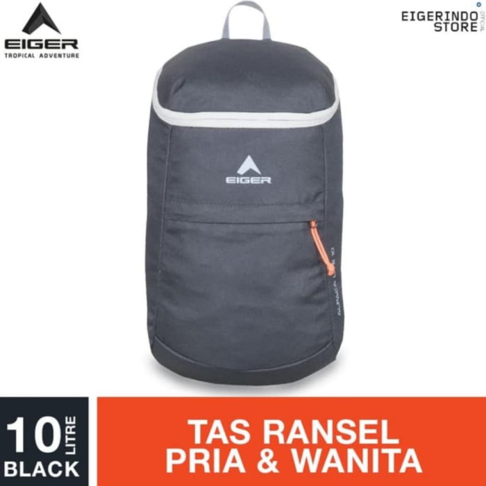 Tas Eiger Original Alpaca 10L Daypack Black