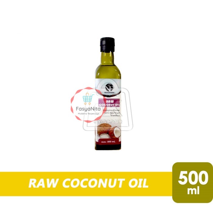 

Vco Raw Virgin Coconut Oil NUCIFERA Minyak Kelapa Murni (Botol 500ml) - FasyAnita Mart Denpasar