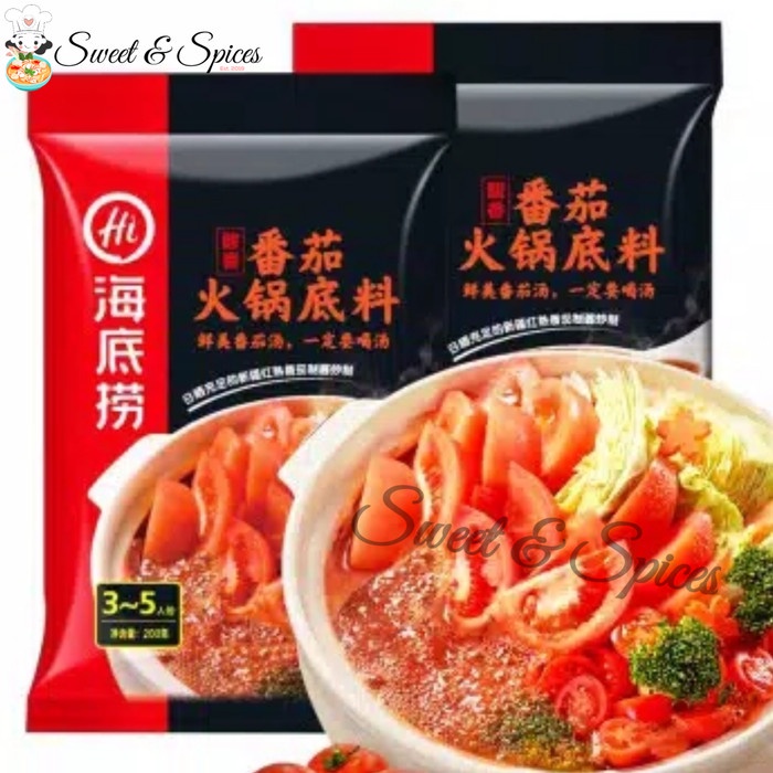 

Promo COD Hai Di Lao Tomato Soup Base Seasoning Haidilao Tomat Hotpot Shabu Mala