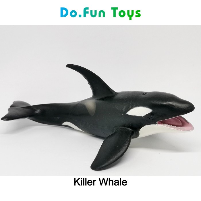 Killer Whale Animal Figure/ Miniatur Orca / Paus Pembunuh