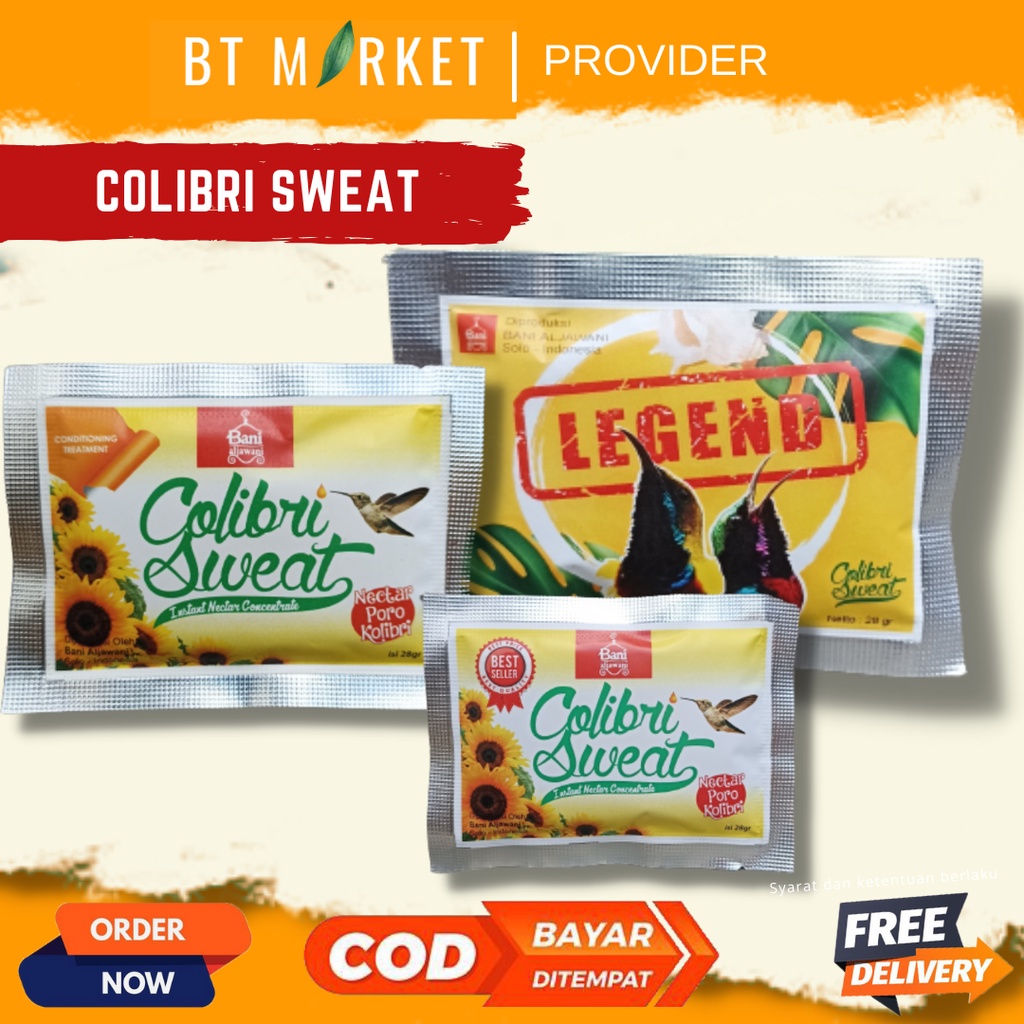 Colibri sweat colibri treatment colibri sweat legend 1 pcs kolibri sweat makanan burung pemakan neck