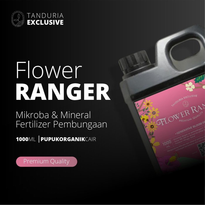 Tanduria - Flower Ranger 1 Liter Pupuk Organik Cair Bunga Generatif