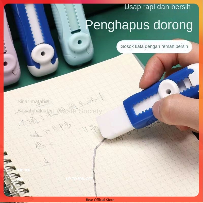 

BARU PENGHAPUS TELESKOPIK/PENGHAPUS DORONG-TARIK/PENGHAPUS MEKANIS WARNA-WARNI YANG LUCU