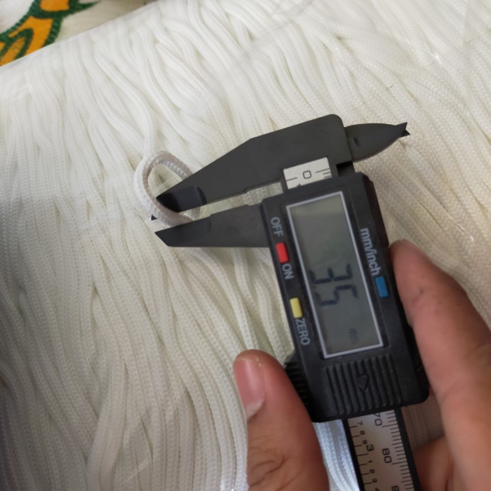 TALI KUR POY 3mm-6mm @1000 gram Putih - Putih, 3mm