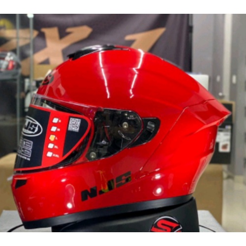 HELM FULL FACE NJS ZX-1 SOLID