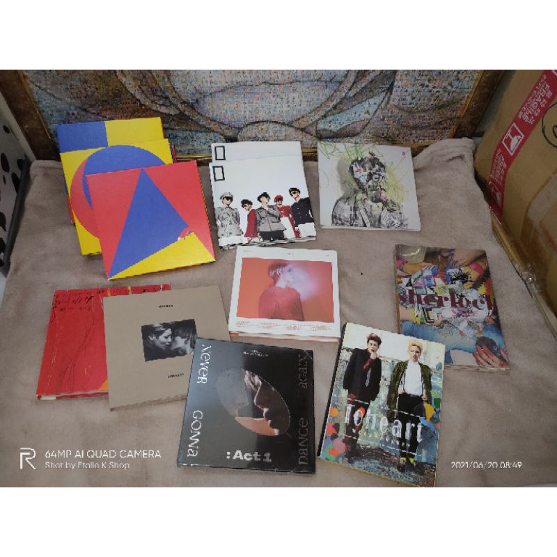 Shinee (Jonghyun, Key, Taemin) - Various Korean Album
