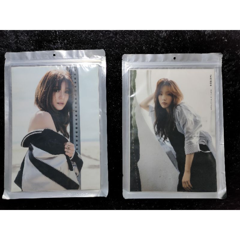 Taeyeon 'My Voice' & Tiffany 'I Just Wanna Dance' A4 Photo