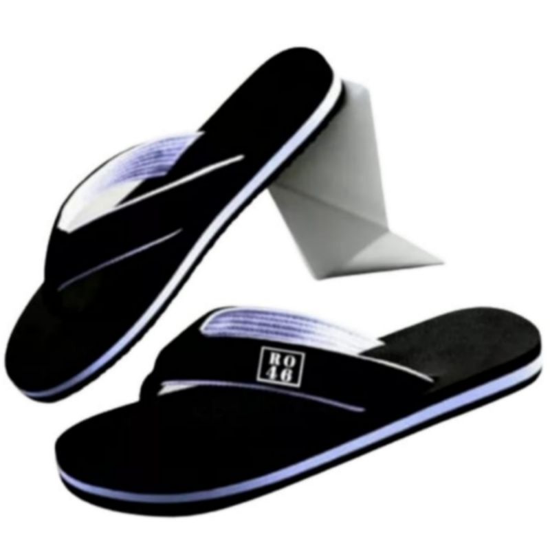 Sandal Jepit Pria dewasa sandal disto tali webing kain jahit keren  Kekinian