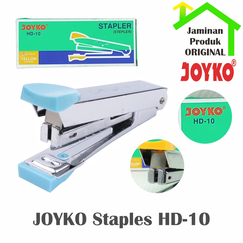 

JOYKO Stapler HD-10 Hekter Kecil Staples Besi Cekrekan Jepretan