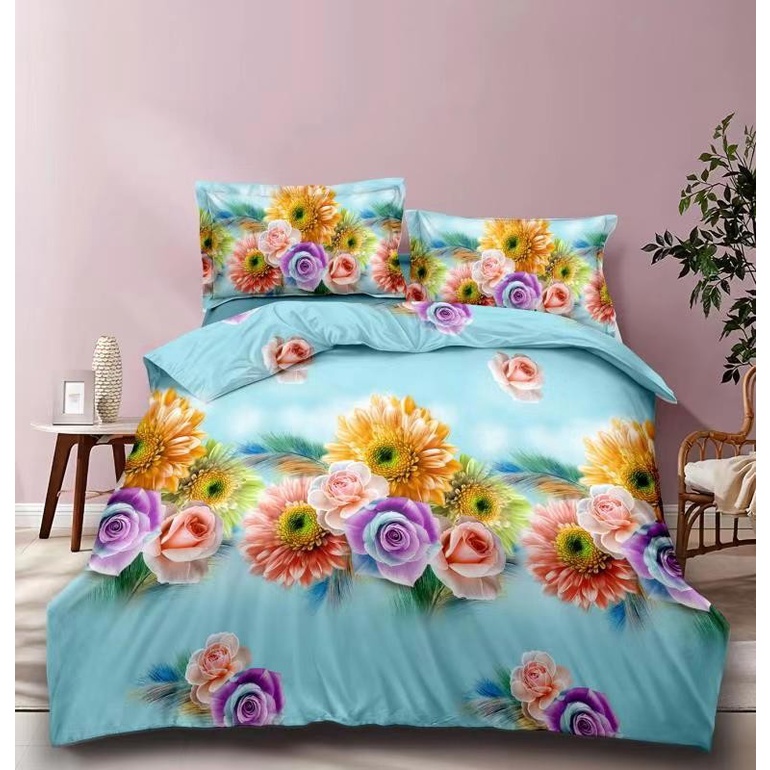 Idola Style Veronica Sprei 100 / 120 Micro Print Tinggi 20 cm MP-8080