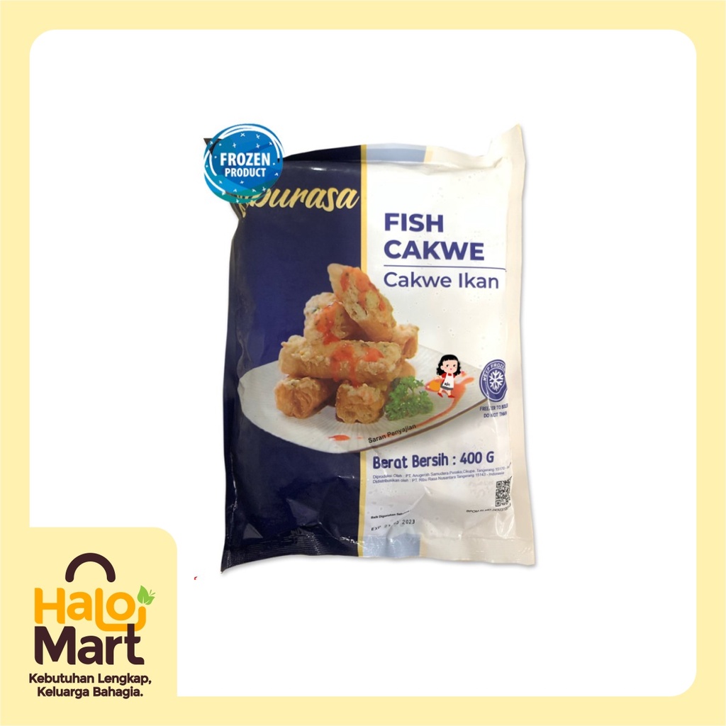 

RIBU RASA CAKWE SEAFOOD SINGAPORE 400 GR