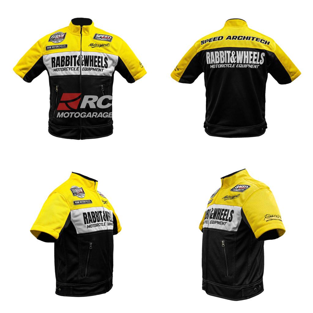 Jaket - Rabbit and Wheels Polo Mesh Yellow Original