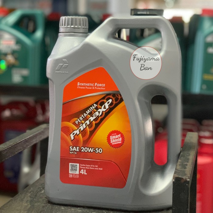 Oli Pertamina Mesran Prima XP 20W 50 (4 Liter) (GASOLINE)