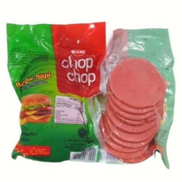 

CHOP CHOP Burger Sapi 250gr isi 10pcs