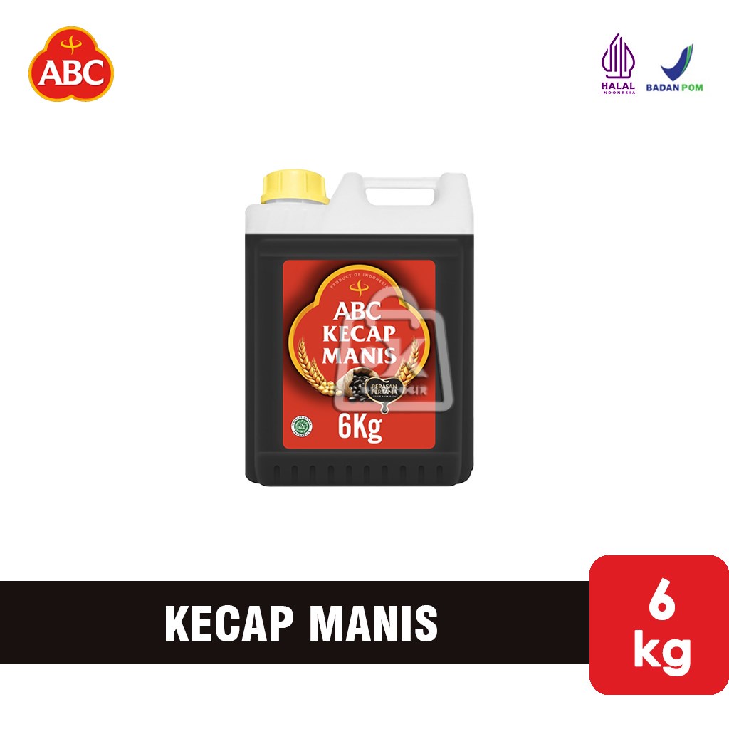 

Kecap Manis ABC / Sweet Soy Sauce (Jerigen 6 Kg)