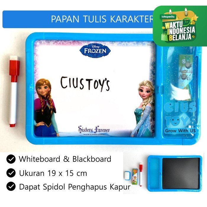 

Game Mainan Permainan Anak Kado Ulang Tahun Toys Papan Tulis Belaja |Whiteboard Blackboard Viral Lucu Murah