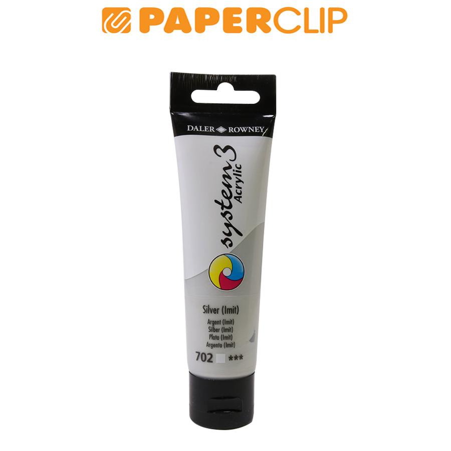 

ACRYLIC COLOR DALER ROWNEY SYSTEM3 59ML 129059702 SILVER (IMIT)