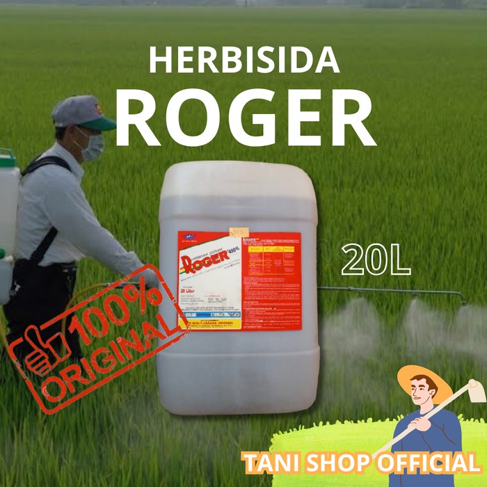 

herbisida roger 20liter asli original